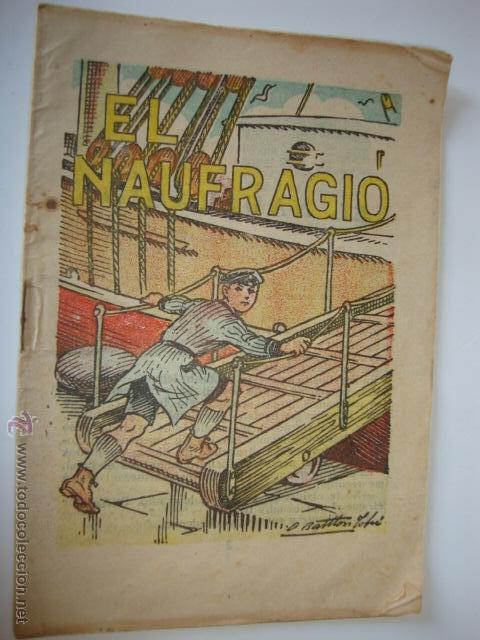 Libros de segunda mano: ANTIGUO CUENTO EL NAUFRAGIO - Foto 1