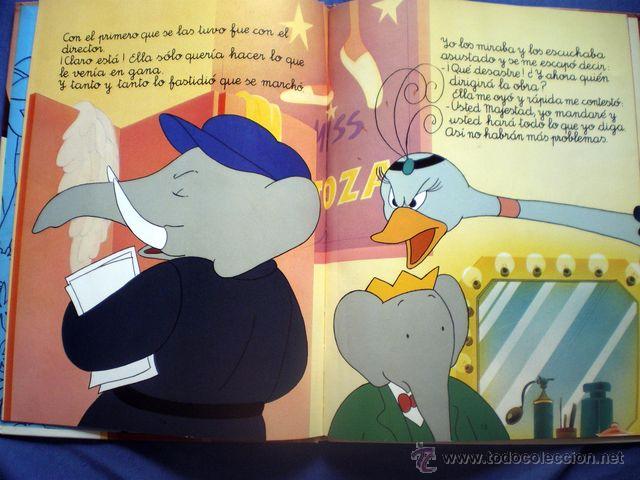 Libros de segunda mano: LIBRO AVENTURAS DE BABAR QUE SIGA LA FUNCION 1990 BRUNHOFF BEASCOA CIRCULO DE LECTORES - Foto 2