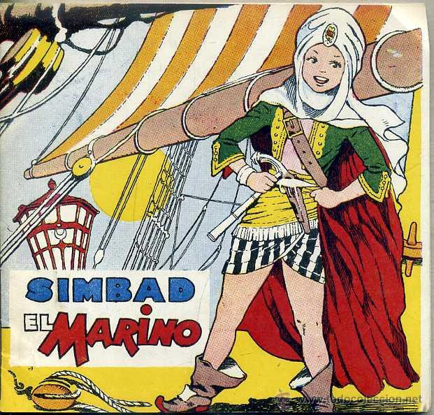 Libros de segunda mano: SIMBAD EL MARINO (AMELLER, 1958) - Foto 1