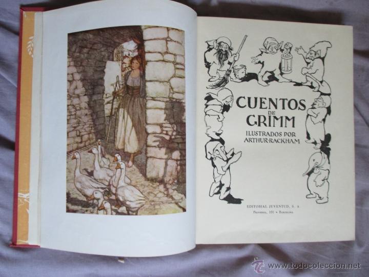 Libros de segunda mano: Cuentos de Grimm - ilustra Arthur Rackham - Juventud, 1955 - Foto 1