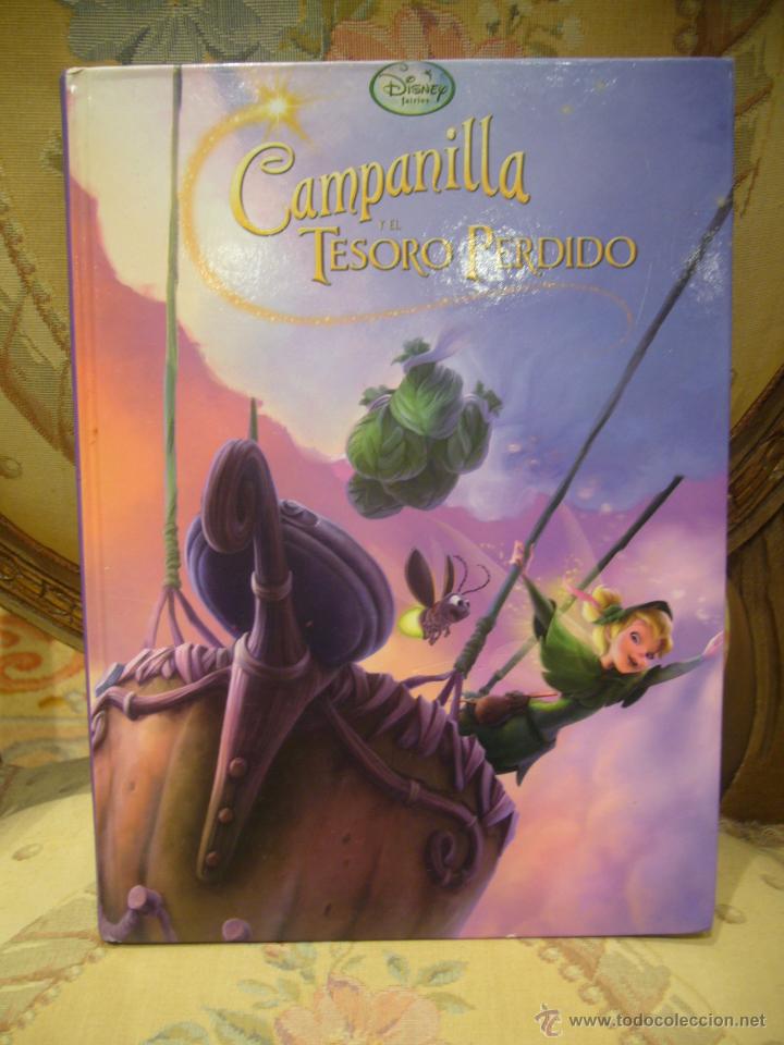 Libros de segunda mano: CAMPANILLA Y EL TESORO PERDIDO, DE DISNEY. - Foto 1