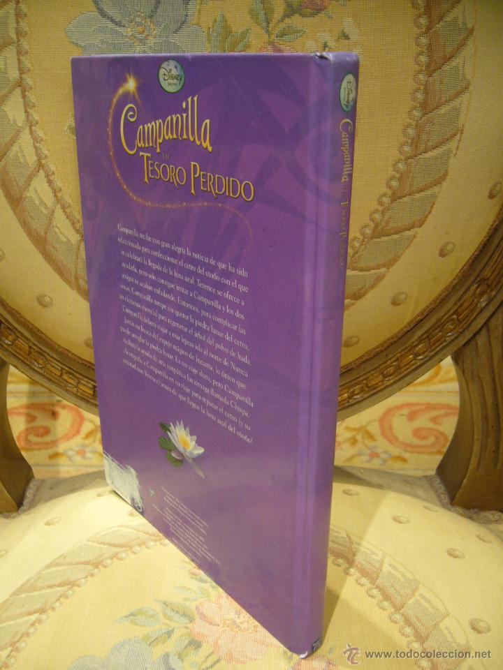 Libros de segunda mano: CAMPANILLA Y EL TESORO PERDIDO, DE DISNEY. - Foto 2