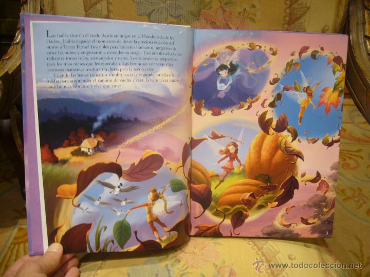 Libros de segunda mano: CAMPANILLA Y EL TESORO PERDIDO, DE DISNEY. - Foto 3