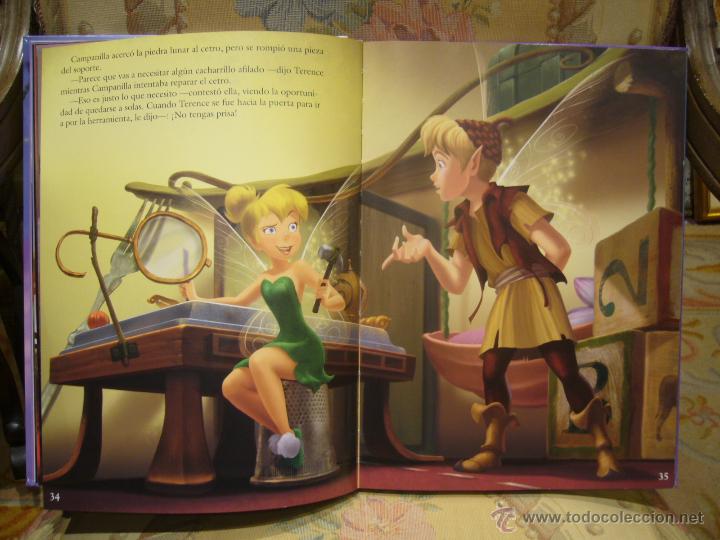 Libros de segunda mano: CAMPANILLA Y EL TESORO PERDIDO, DE DISNEY. - Foto 4