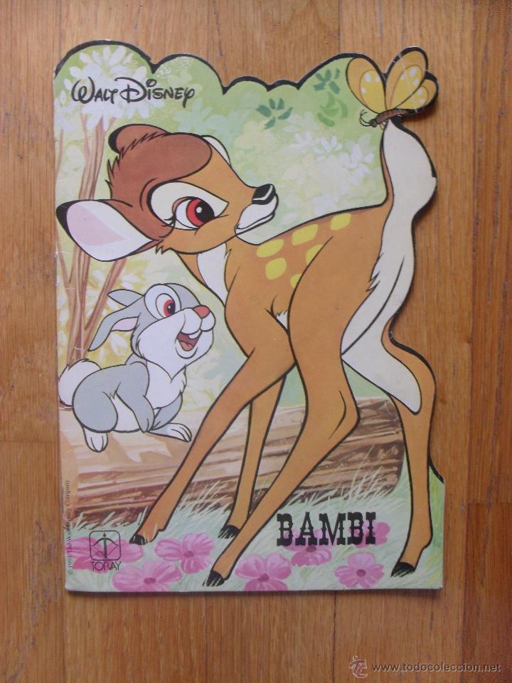 Libros de segunda mano: BAMBI WALT DISNEY TORAY, Cuento Troquelado - Foto 1