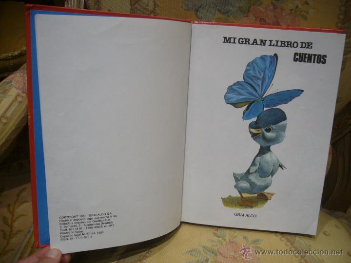 Libros de segunda mano: MI GRAN LIBRO DE CUENTOS N&ordm; 2. GRAFALCO 1.988. - Foto 4