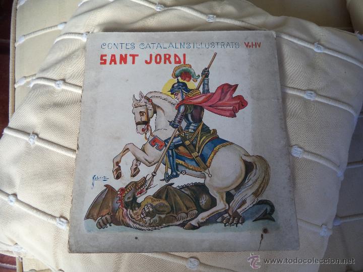 Libros de segunda mano: Cuento en catal&aacute;n Sant Jordi. - Foto 1