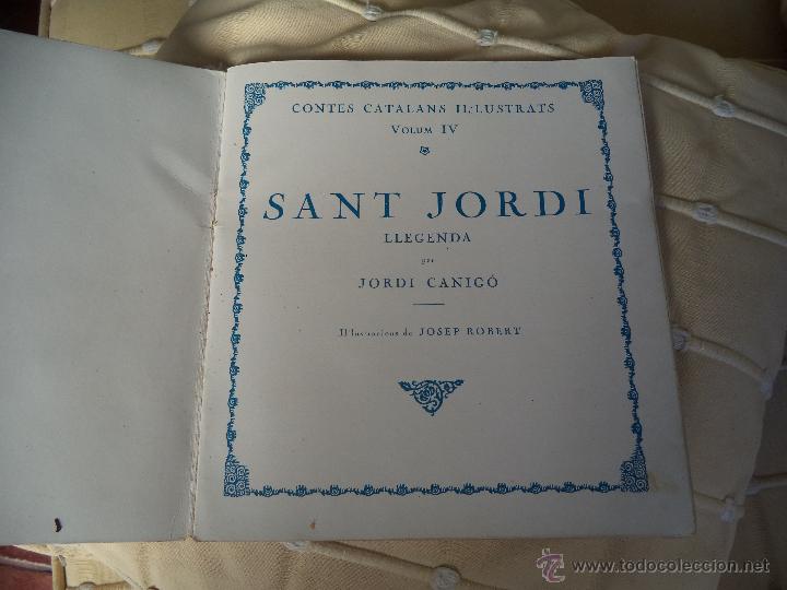 Libros de segunda mano: Cuento en catal&aacute;n Sant Jordi. - Foto 2