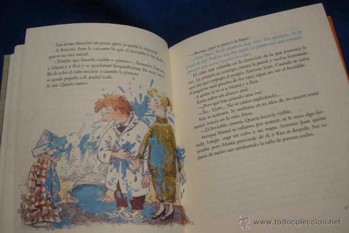 Libros de segunda mano: ANTONIO JUAN Y EL INVISIBLE - EDELVIVES 2000 - Foto 3