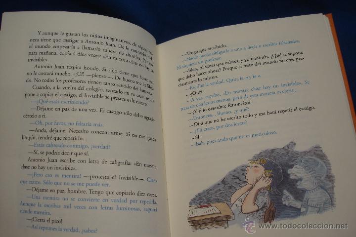Libros de segunda mano: ANTONIO JUAN Y EL INVISIBLE - EDELVIVES 2000 - Foto 4