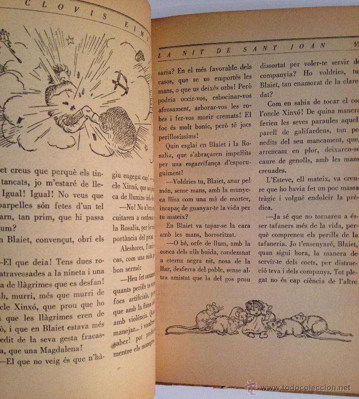 Libros de segunda mano: LA NIT DE SANT JOAN. CLOVIS EIMERIC. J.C. JUNCEDA. EDICIONS MENTORA. PRIMERA EDICI&Oacute;N, 1930. - Foto 5