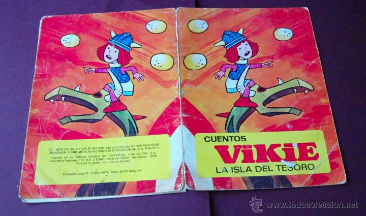 Libros de segunda mano: CUENTOS VIKIE LA ISLA DEL TESORO - BRUGUERA 1976 - Foto 3