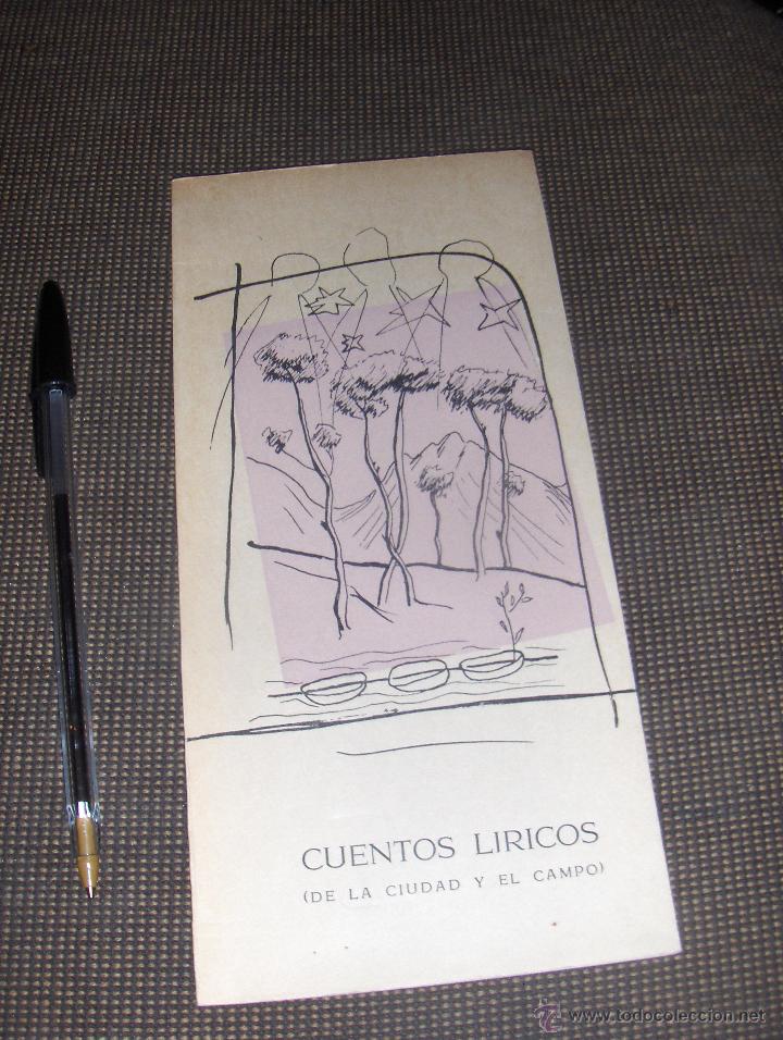 Gebrauchte B&uuml;cher: CUENTOS LIRICOS DE LA CIUDAD Y EL CAMPO, CARMEN BERMUDEZ, JAEN 1960. DEDICADO Y AUTOGRAFIADO.
