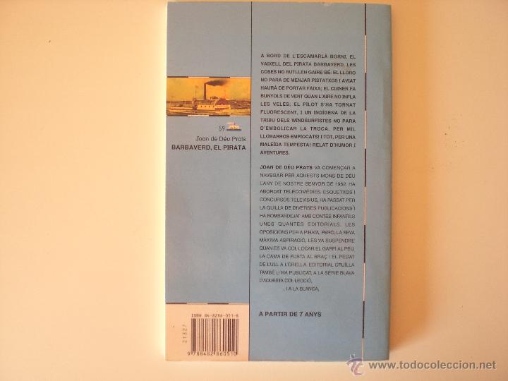 Libros de segunda mano: BARBAVERD, EL PIRATA &ndash; JOAN DE D&Eacute;U PRATS - Foto 2