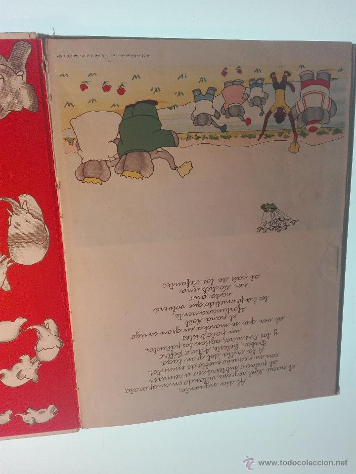 Libros de segunda mano: BABAR Y EL PAPA NOEL - JEAN DE BRUNHOFF - EDITORA AYMA - 1965 - - Foto 7