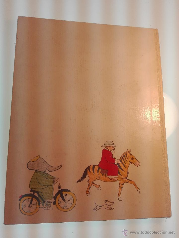 Libros de segunda mano: BABAR Y EL PAPA NOEL - JEAN DE BRUNHOFF - EDITORA AYMA - 1965 - - Foto 8