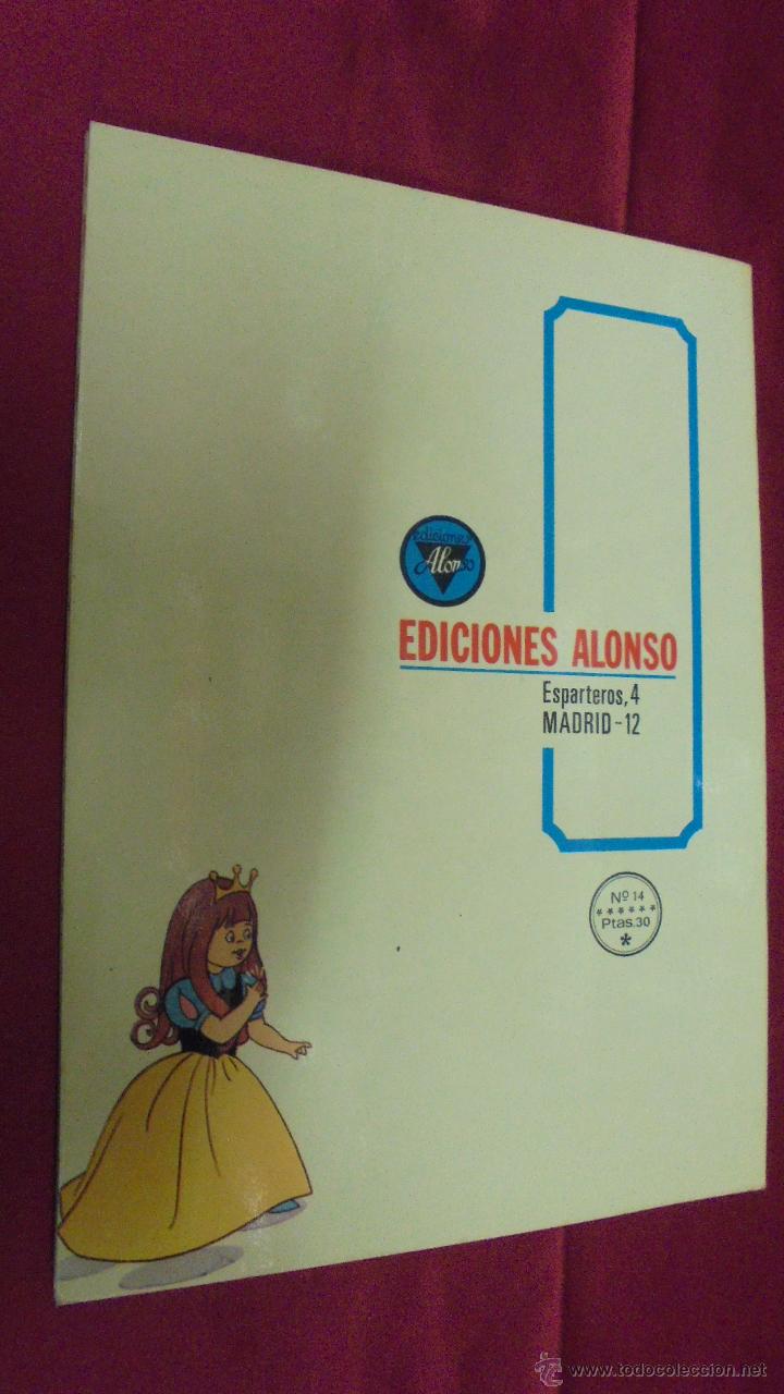 Libros de segunda mano: CUENTOS CLASICOS. N&ordm; 14. LA BELLA DURMIENTE DEL BOSQUE. EDICIONES ALONSO. 1977. - Foto 2