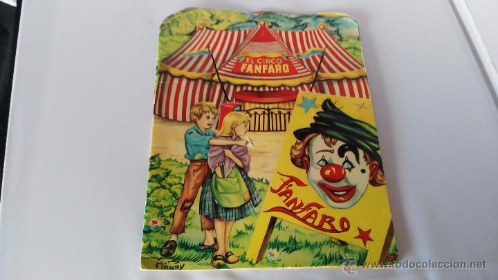 Libros de segunda mano: cuento troquelado antiguo el circo fanfaro
