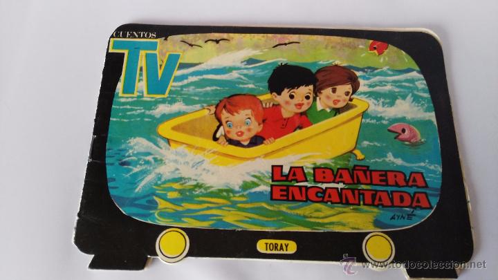 Libros de segunda mano: cuento troquelado antiguo la ba&ntilde;era encantada