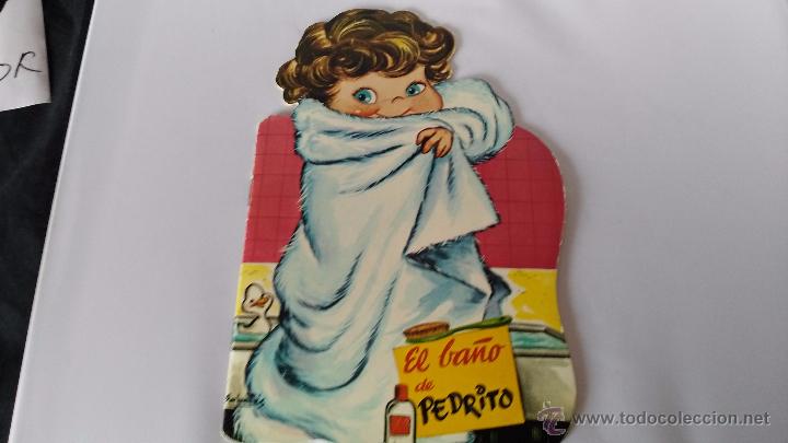 Libros de segunda mano: cuento troquelado  el ba&ntilde;o de pedrito