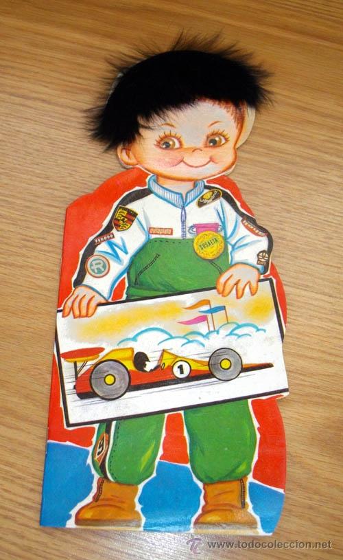 Libros de segunda mano: CUENTO MU&Ntilde;ECA FORMULA 1. TROQUELADOS DINOVA. 1986