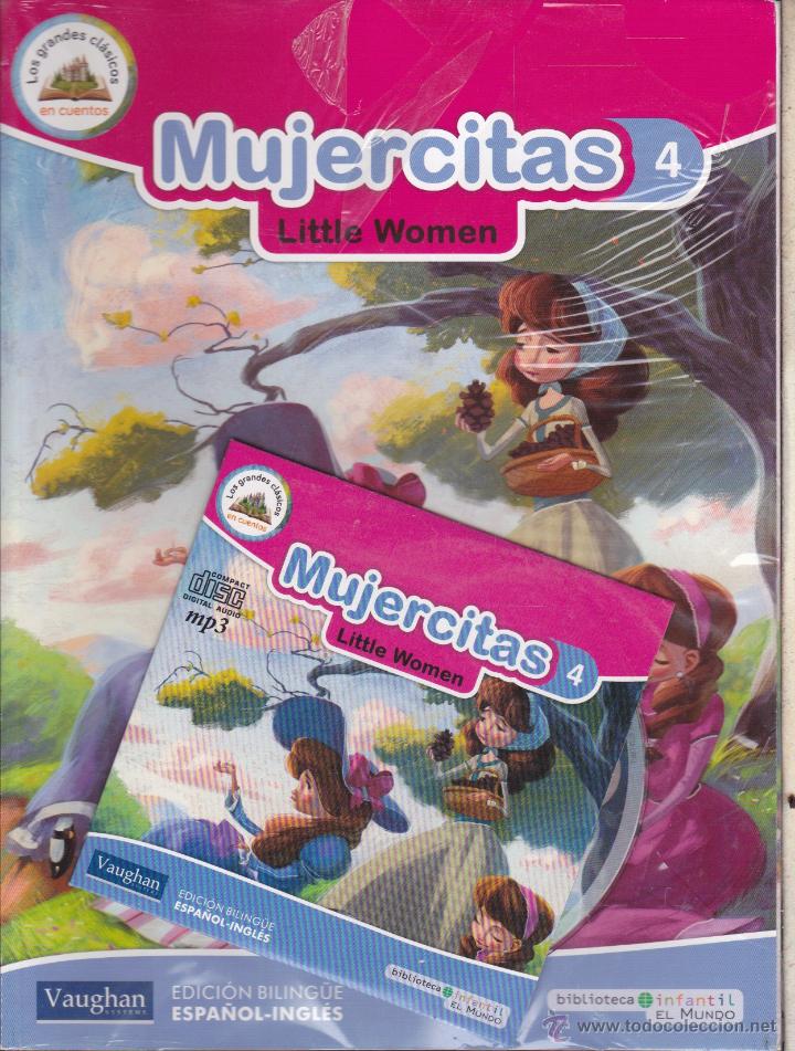Libros de segunda mano: MUJERCITAS  &middot;&middot;&middot;&middot;EDICION BILINGUE  ESPA&Ntilde;OL - INGLES &middot;&middot;&middot;&middot;&middot;&middot;&middot; N&ordm; 4  CONTIENE  CD. - Foto 1