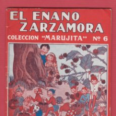 Libros de segunda mano: EL ENANO ZARZAMORA COLECCIÓN MARUJITA Nº 6 1953 EDICIONES MOLINO 32 PÁGINAS ILUSTRADO LJ911. Lote 388236189