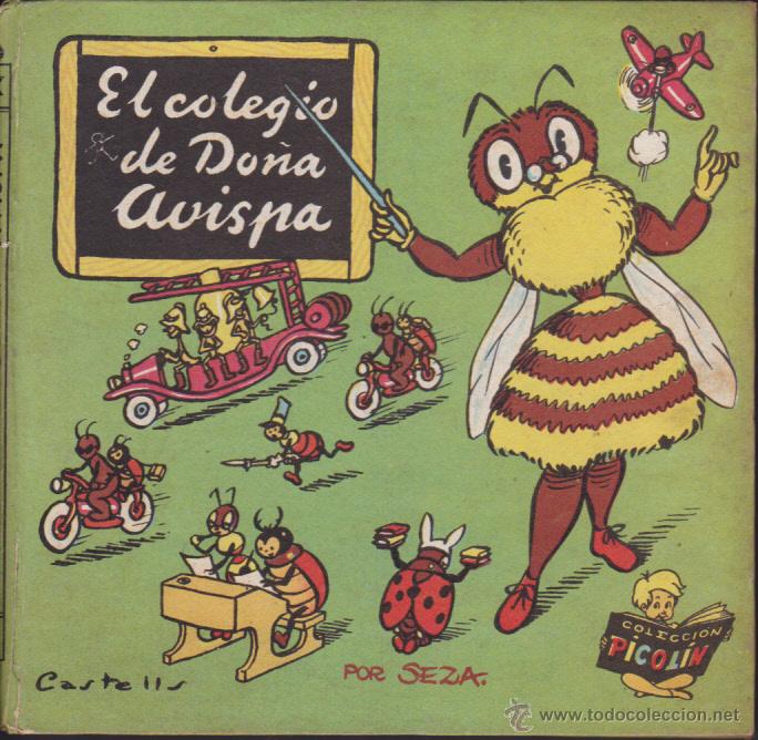 Libros de segunda mano: CUENTO COLECCION PICOLIN EL COLEGIO DE DO&Ntilde;A AVISPA EDITORIAL VILCAR - Foto 1