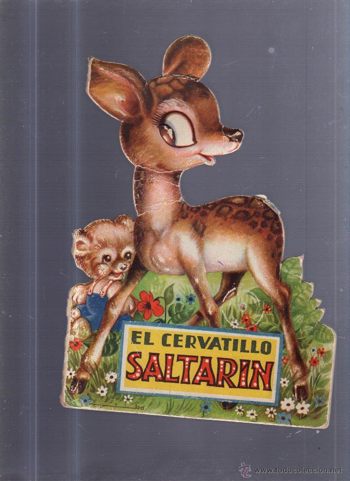 Libros de segunda mano: CUENTO TROQUELADO. EL CERVATILLO SALTARIN. EDICIONES EVEREST. - Foto 1