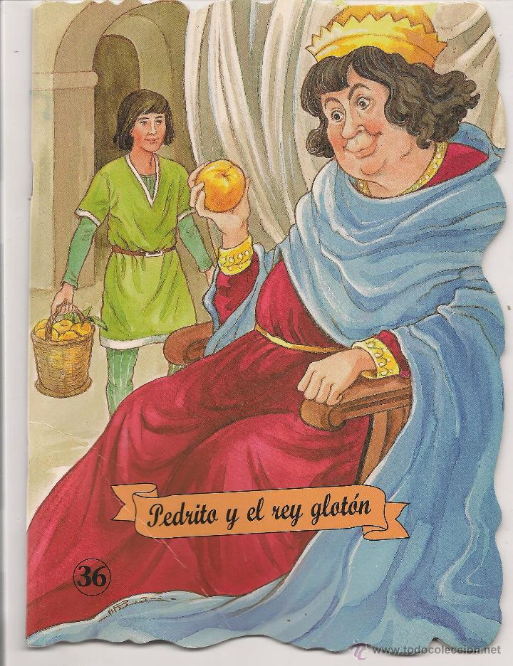 Libros de segunda mano: CUENTO TROQUELADO. PEDRITO Y EL REY GLOT&Oacute;N. COMBEL EDITORIAL 2010. (P/D43) - Foto 1