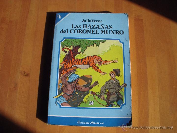 Libros de segunda mano: Las haza&ntilde;as del coronel Munro, Julio Verne