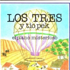 Libros de segunda mano: LOS TRES Y TIO PEK EL PLANO MISTERIOSO (HYMSA, 1980)