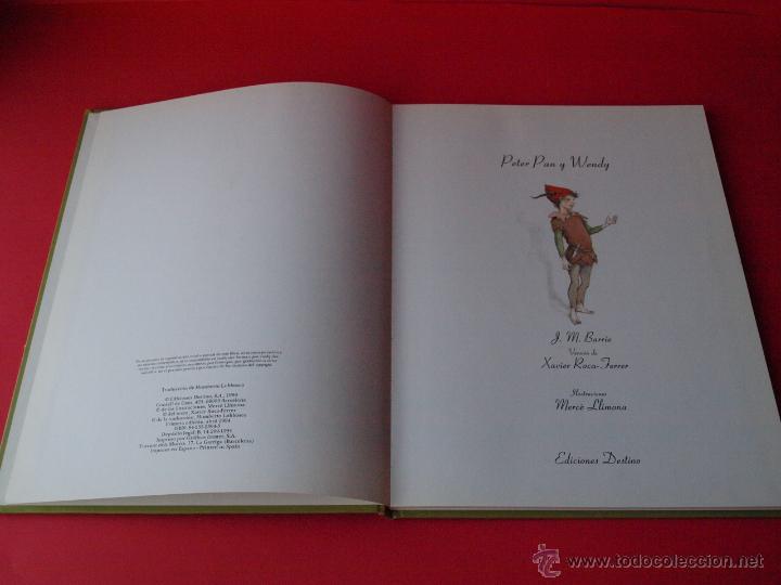 Libros de segunda mano: PETER PAN Y WENDY - EDICIONES DESTINO - MERC&Eacute; LLIMONA - Foto 4