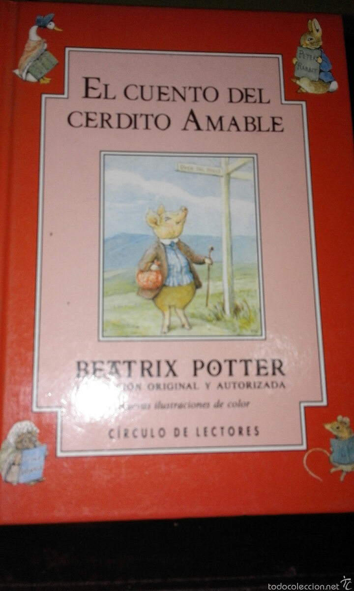 Libros de segunda mano: El cuento del cerdito amable -Beatrix Potter - Foto 1