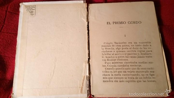 Libros de segunda mano: ANTIGUO LIBRO LIBRITO EL PREMIO GORDO (SELECTA SOPENA, 1942) - Foto 3