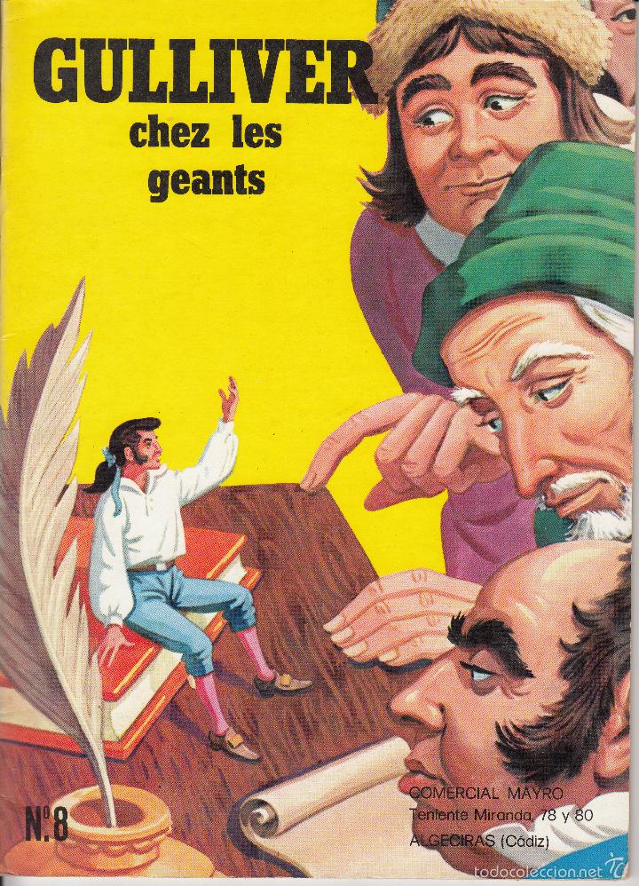 Libros de segunda mano: EN FRANC&Eacute;S. GULLIVER CHEZ LES GEANTS. COMIC. - Foto 1