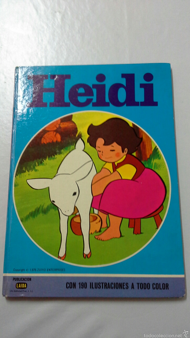 Libros de segunda mano: CUENTO COMIC DE HEIDI EDT FHER 1976