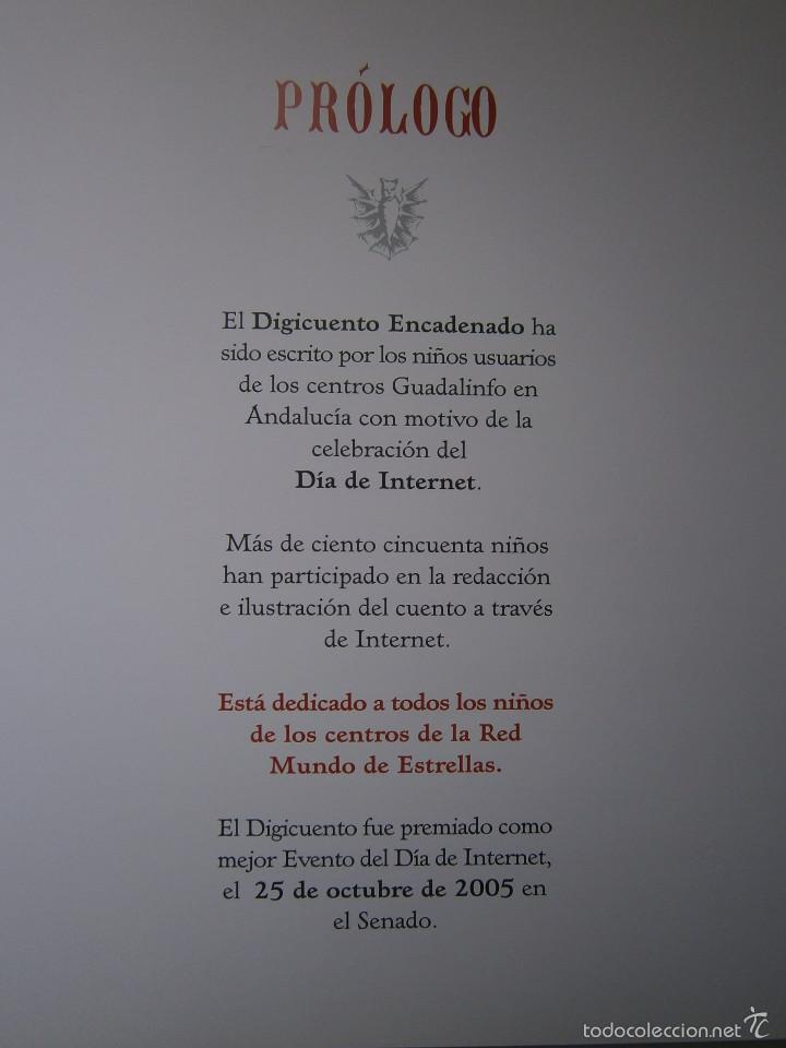 Libros de segunda mano: EL DIGICUENTO ENCADENADO GUADAINFO 2006 CON CD EC - Foto 4