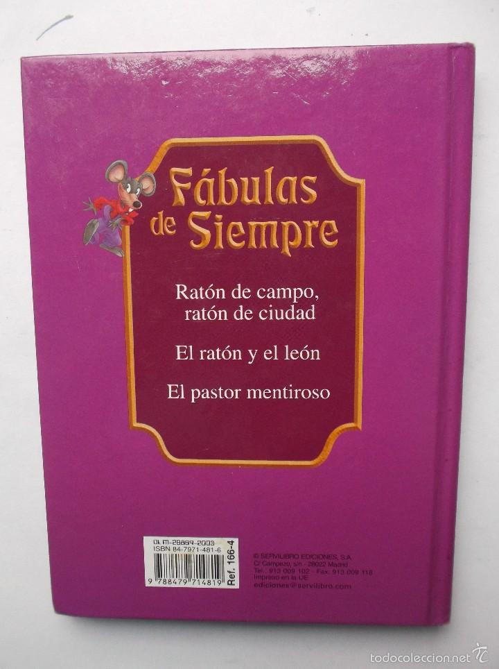 Libros de segunda mano: FABULAS - 2003. - Foto 5
