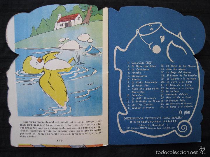 Libros de segunda mano: LA RATITA Y EL PAJARITO - EDICIONES PRESIDENTE. - Foto 4