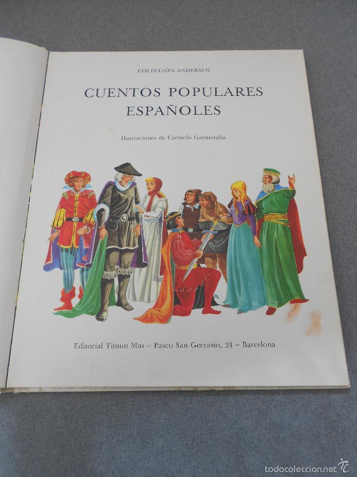 Libros de segunda mano: CUENTOS POPULARES ESPA&Ntilde;OLES - Foto 3