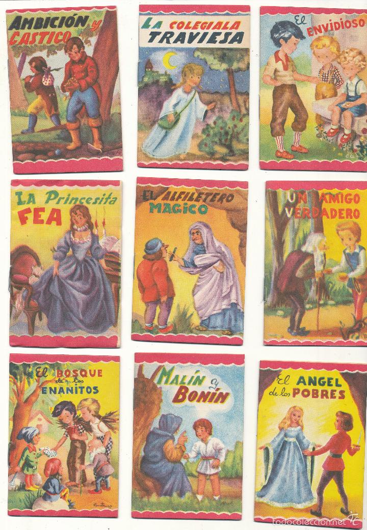 Libri di seconda mano: Cuentos publicidad Tintes Wiki. 8,5x6. 16 p.p. Lote de 9 ejemplares.