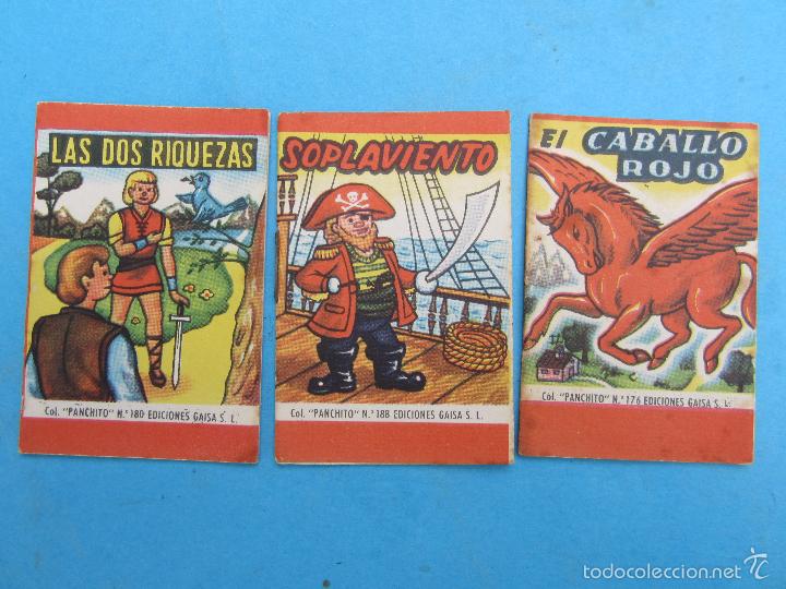 Libros de segunda mano: lote 3 mini cuentos ,coleccion panchito , numeros 176,180,188 , tambien se venden sueltos