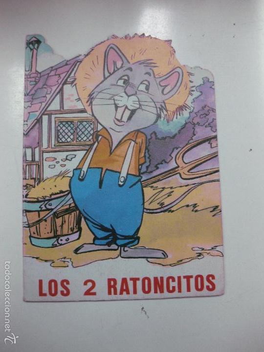 Libros de segunda mano: CUENTO TROQUELADO. LOS 2 RATONCITOS. EDITORIAL VENLICO 1979 - Foto 1