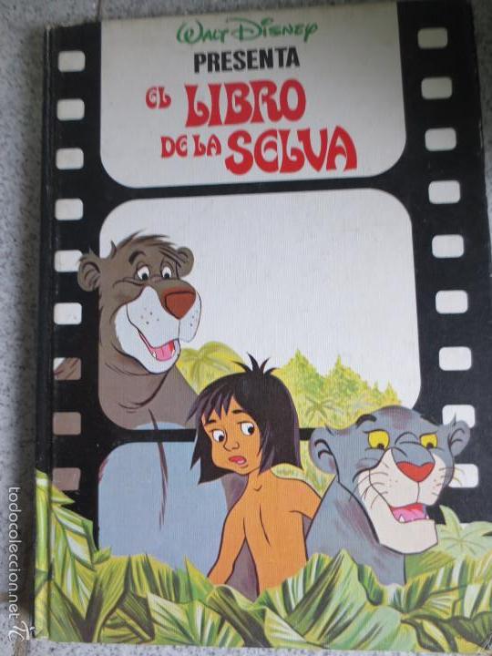 Libros de segunda mano: EL LIBRO DE LA SELVA WALT DISNEY A&Ntilde;O 1985 - Foto 1