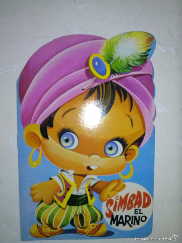Libros de segunda mano: COLECCION TROQUELADOS OJITOS- N&ordm; 6 -SIMBAD EL MARINO- 1986-BELL&Iacute;SIMO-M&ordf; &Aacute;NGELES BATLLE-FLAMANTE-T013