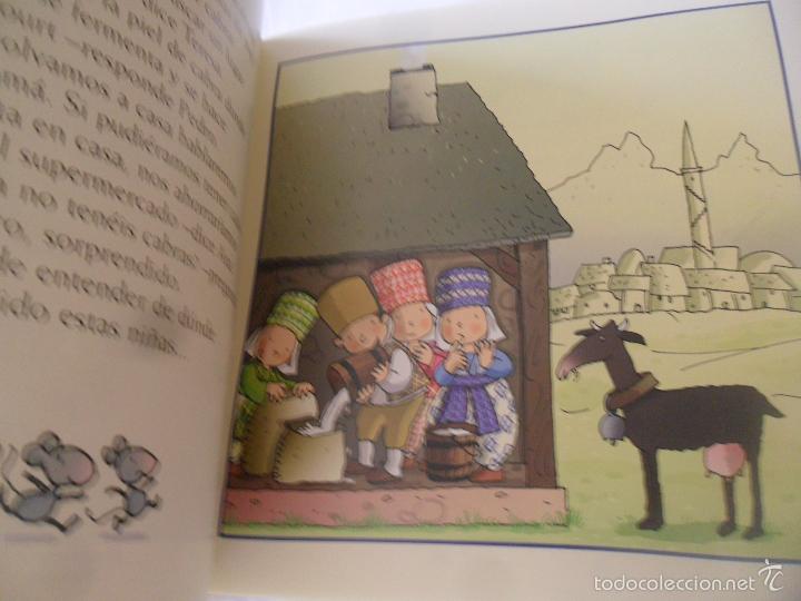 Libros de segunda mano: LAS TRES MELLIZAS Y EL YOGHOURT - ROSER CAPDEVILA - DANONE 2002.. - Foto 2