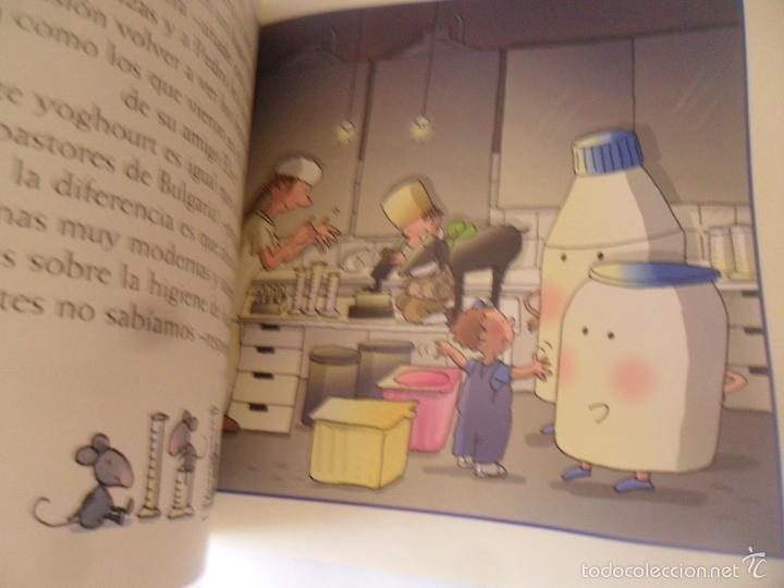 Libros de segunda mano: LAS TRES MELLIZAS Y EL YOGHOURT - ROSER CAPDEVILA - DANONE 2002.. - Foto 3