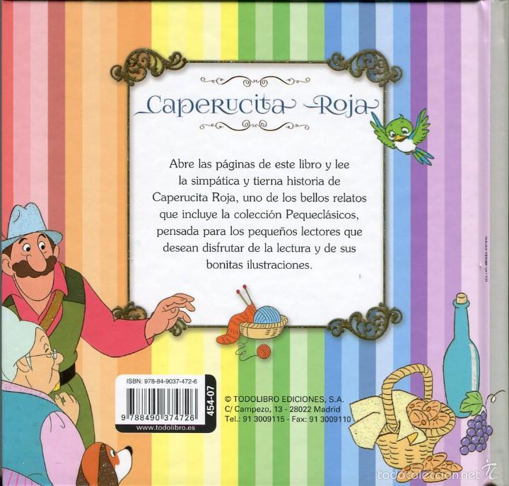 Libros de segunda mano: CAPERUCITA ROJA PEQUECLASICOS - Foto 2
