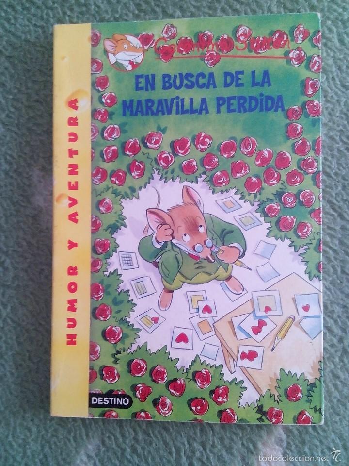 Libros de segunda mano: Geronimo Stilton - En Busca De La Maravilla Perdida - Foto 1